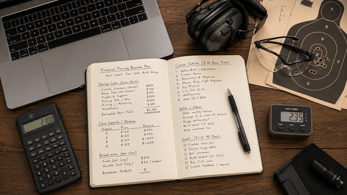 How to Start a Firearms Training Business Without Overspending - Firearms Business Academy