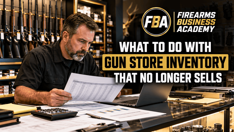 What to Do With Gun Store Inventory That No Longer Sells - Firearms Business Academy